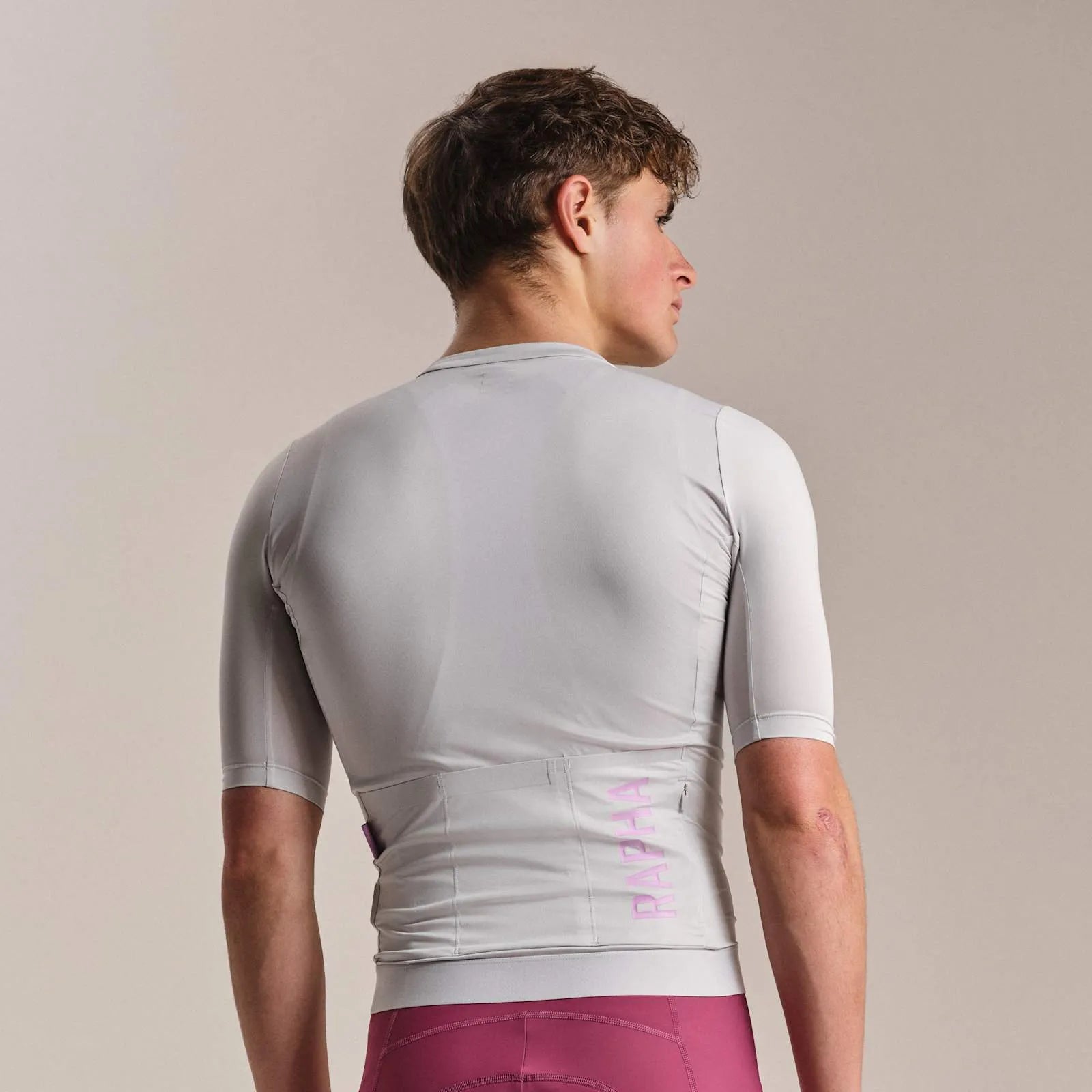 RAPHA Men's Pro Team Training Jersey III - Silver/Quartz