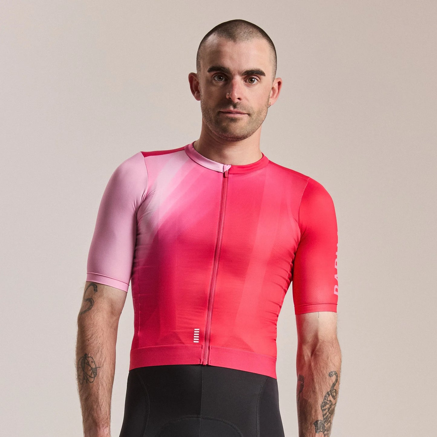 RAPHA Men's Pro Team Training Jersey III - Surface Print - Pink