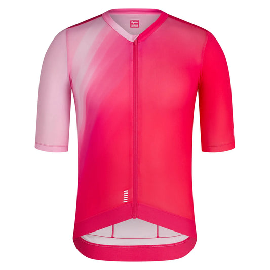 RAPHA Men's Pro Team Training Jersey III - Surface Print - Pink