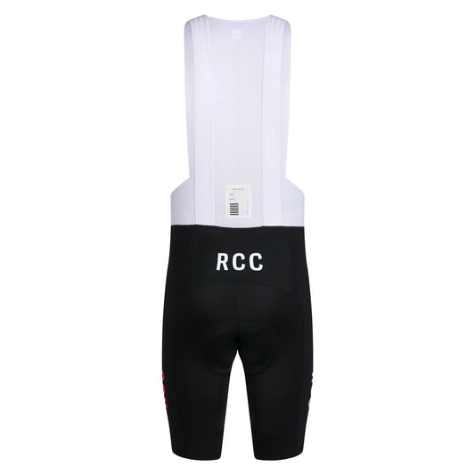 RAPHA Men's RCC Pro Team Bib Shorts III - Black/High-Vis Pink