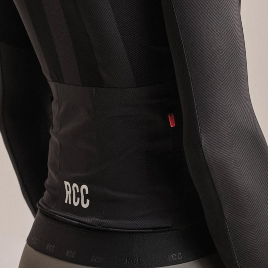 RAPHA Men's RCC Pro Team Long Sleeve Lightweight Jersey - Stealth/Black