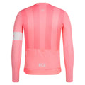 RAPHA Men's RCC Pro Team Long Sleeve Lightweight Jersey - Light Pink/High-Vis Pink