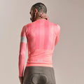 RAPHA Men's RCC Pro Team Long Sleeve Lightweight Jersey - Light Pink/High-Vis Pink
