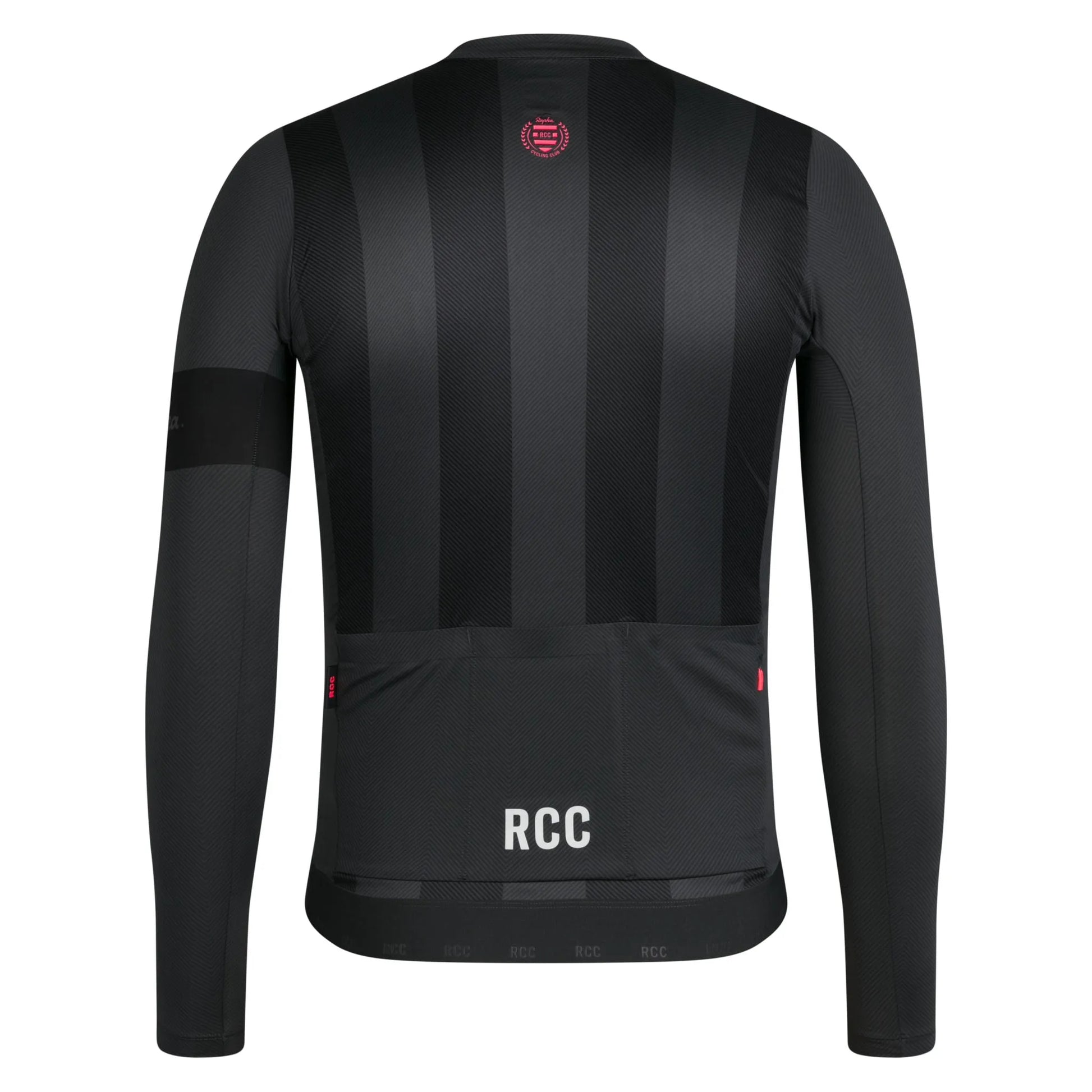 RAPHA Men's RCC Pro Team Long Sleeve Lightweight Jersey - Stealth/Black