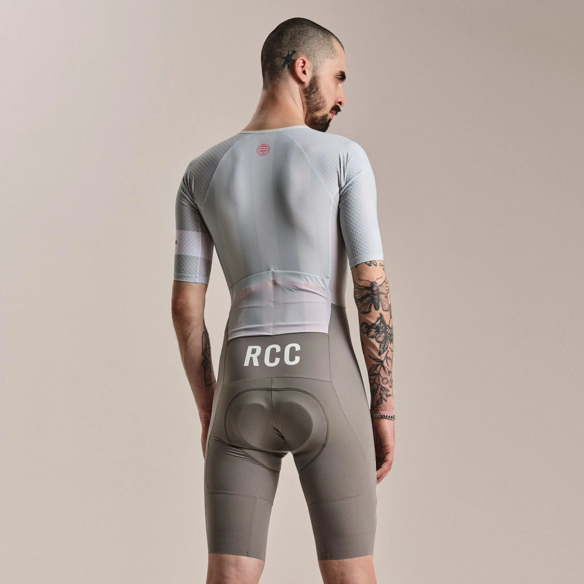 RAPHA Men's RCC Summer Roadsuit - Fog/Smoke