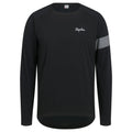 RAPHA Men's Trail Windblock Jersey - Black/Light Grey