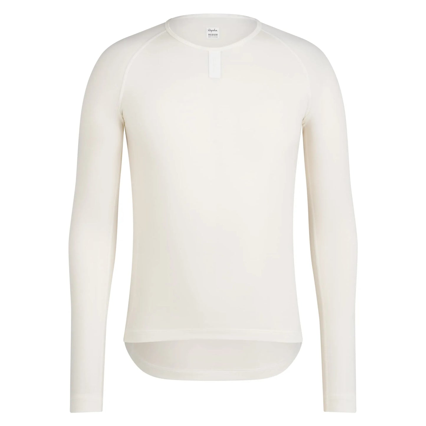 RAPHA Merino Base Layer Long Sleeve - Cream/White