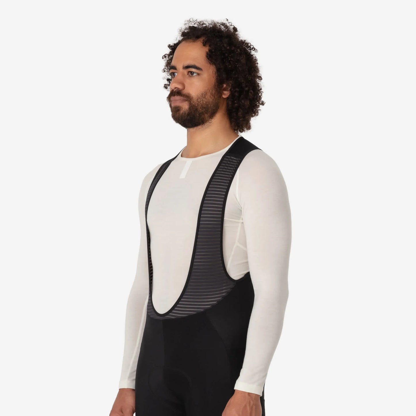 RAPHA Merino Base Layer Long Sleeve - Cream/White