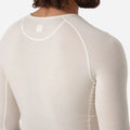 RAPHA Merino Base Layer Long Sleeve - Cream/White