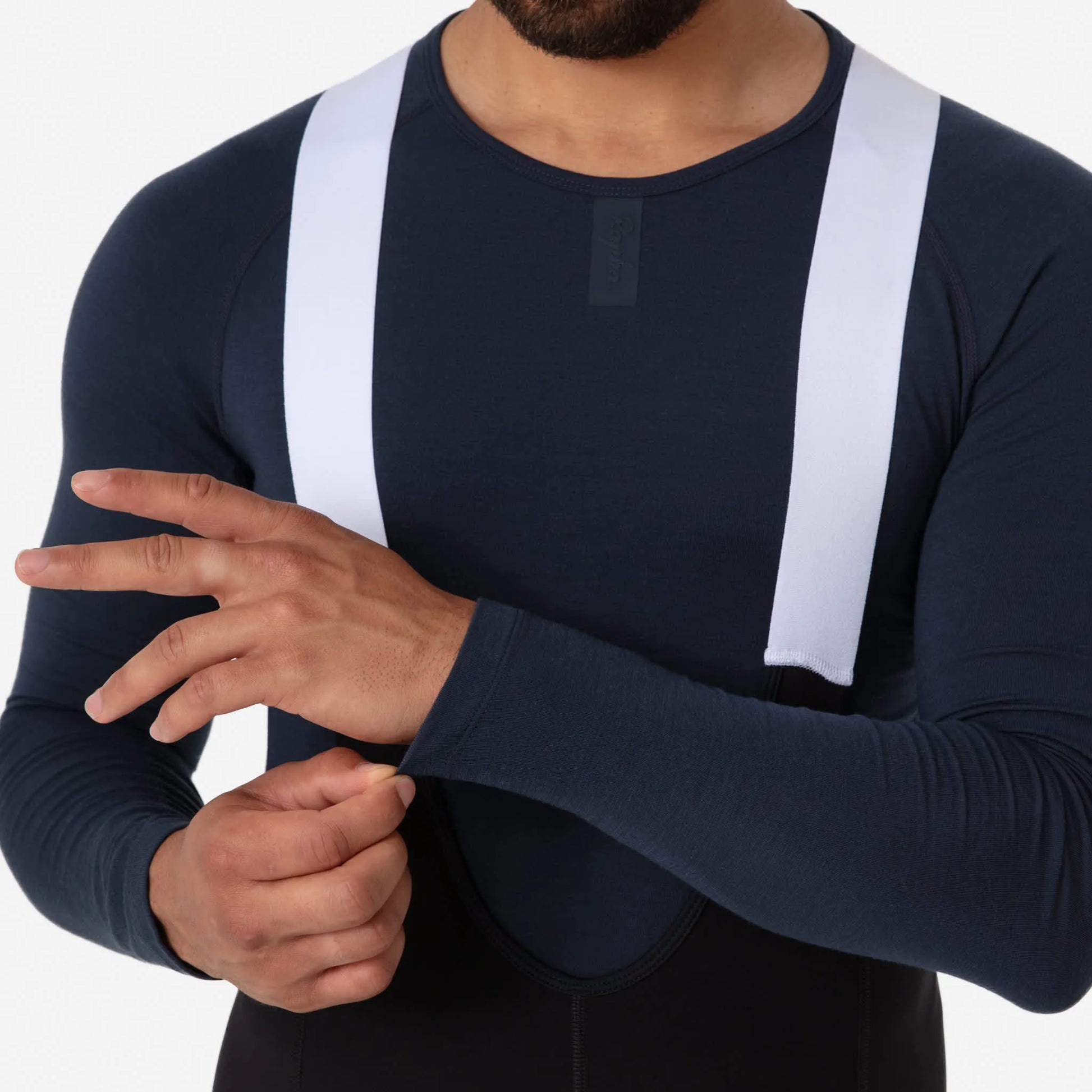 RAPHA Merino Base Layer Long Sleeve - Dark Navy