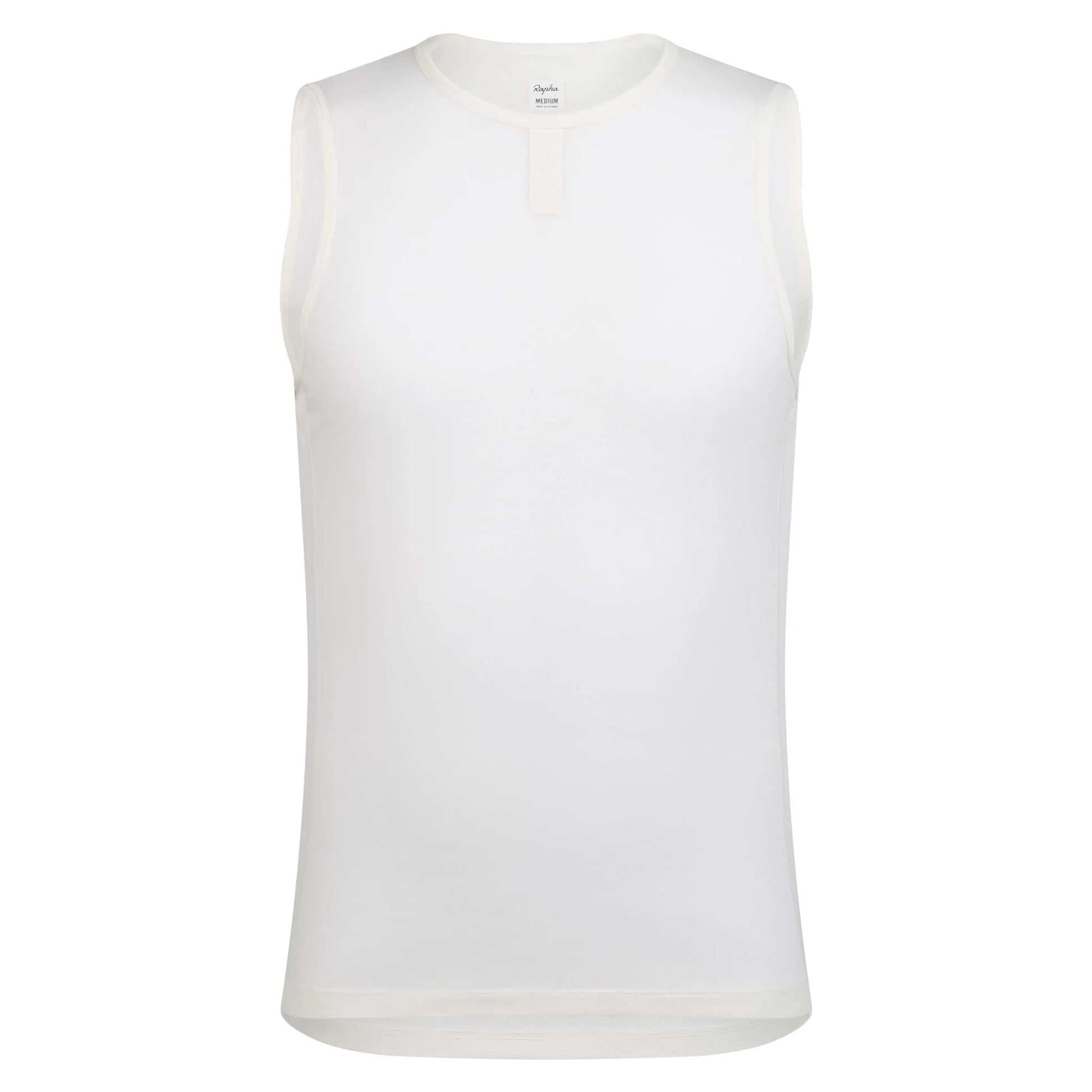 RAPHA Merino Lightweight Base Layer Sleeveless - Cream White