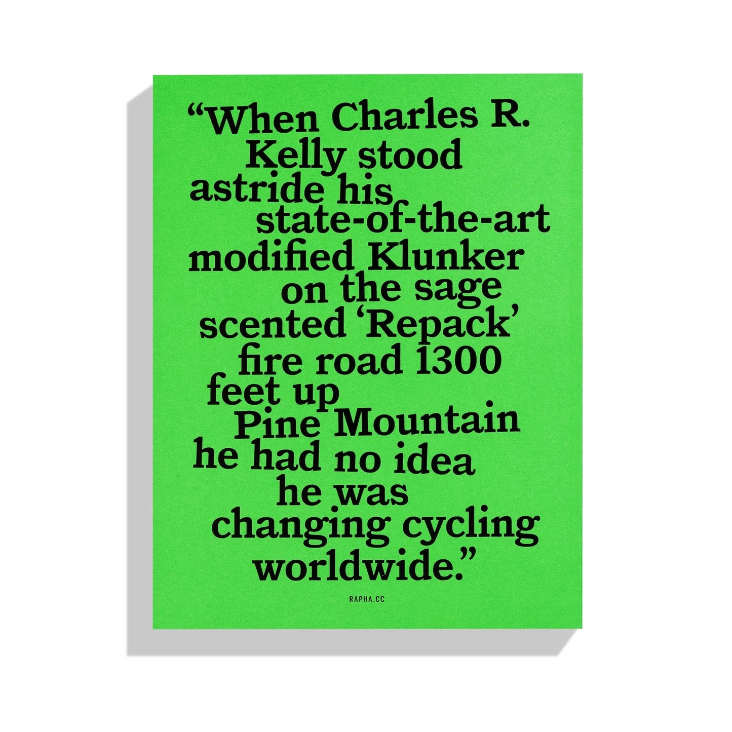 RAPHA Off Road Heroes - Green