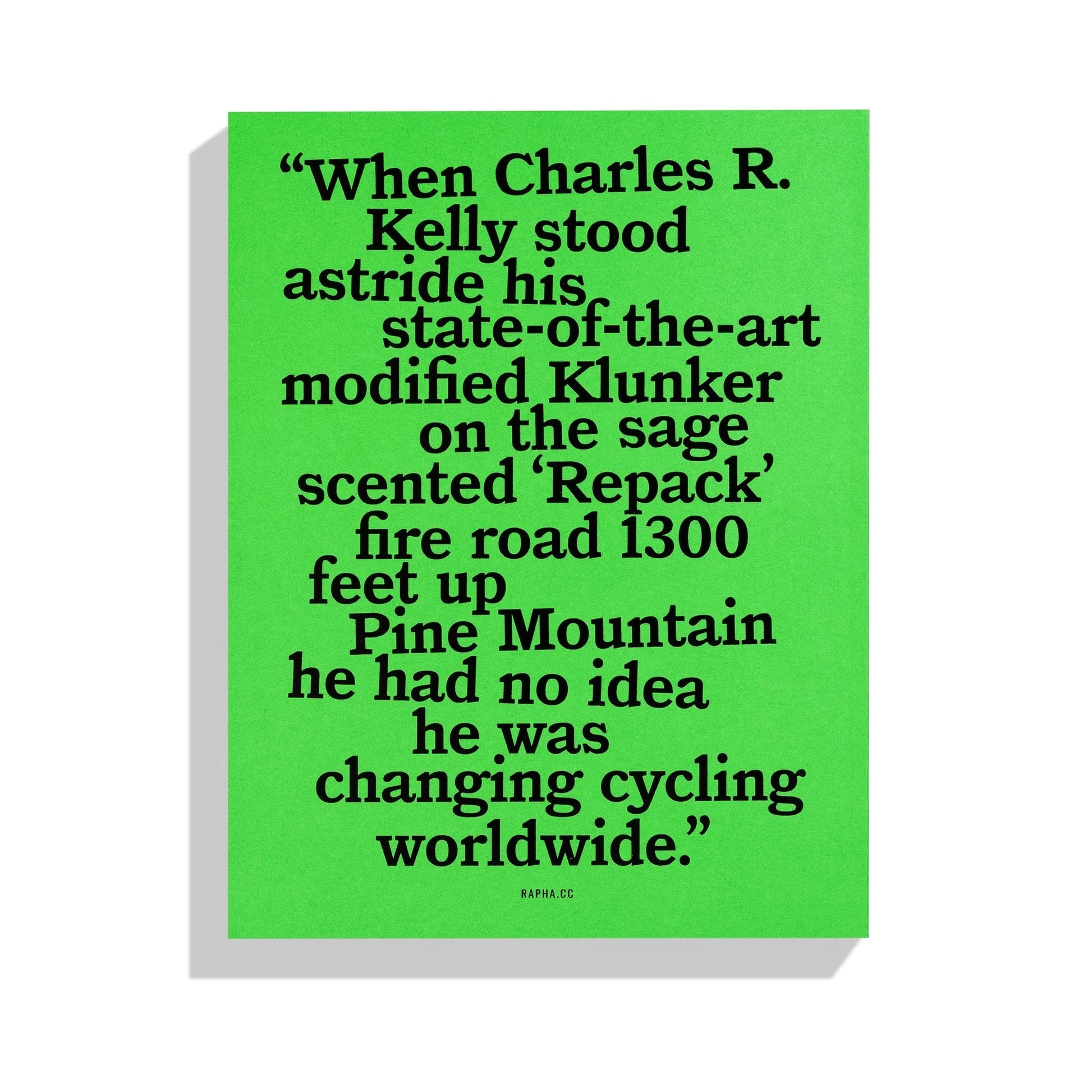 RAPHA Off Road Heroes - Green