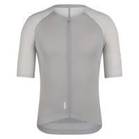 RAPHA PRO TEAM AERO Cykeltrøje IV - SMOKY SILVER/Hvid