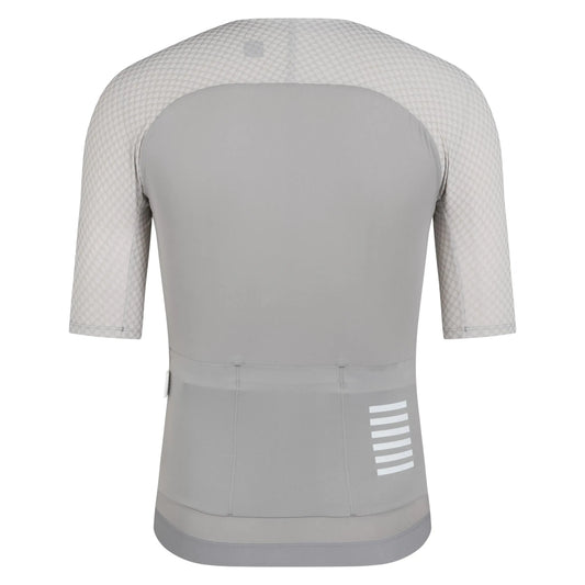RAPHA PRO TEAM AERO JERSEY IV - SMOKY SILVER/WHITE