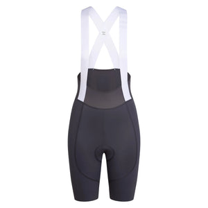 WOMENS RAPHA PRO TEAM BIB SHORTS III - IRON GREY/WHITE