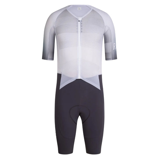 RAPHA PRO TEAM SUMMER ROADSUIT - WHITE/IRON GREY