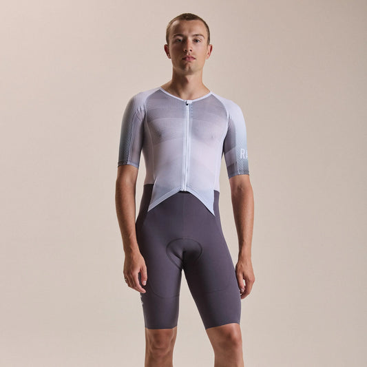 RAPHA PRO TEAM SUMMER ROADSUIT - WHITE/IRON GREY