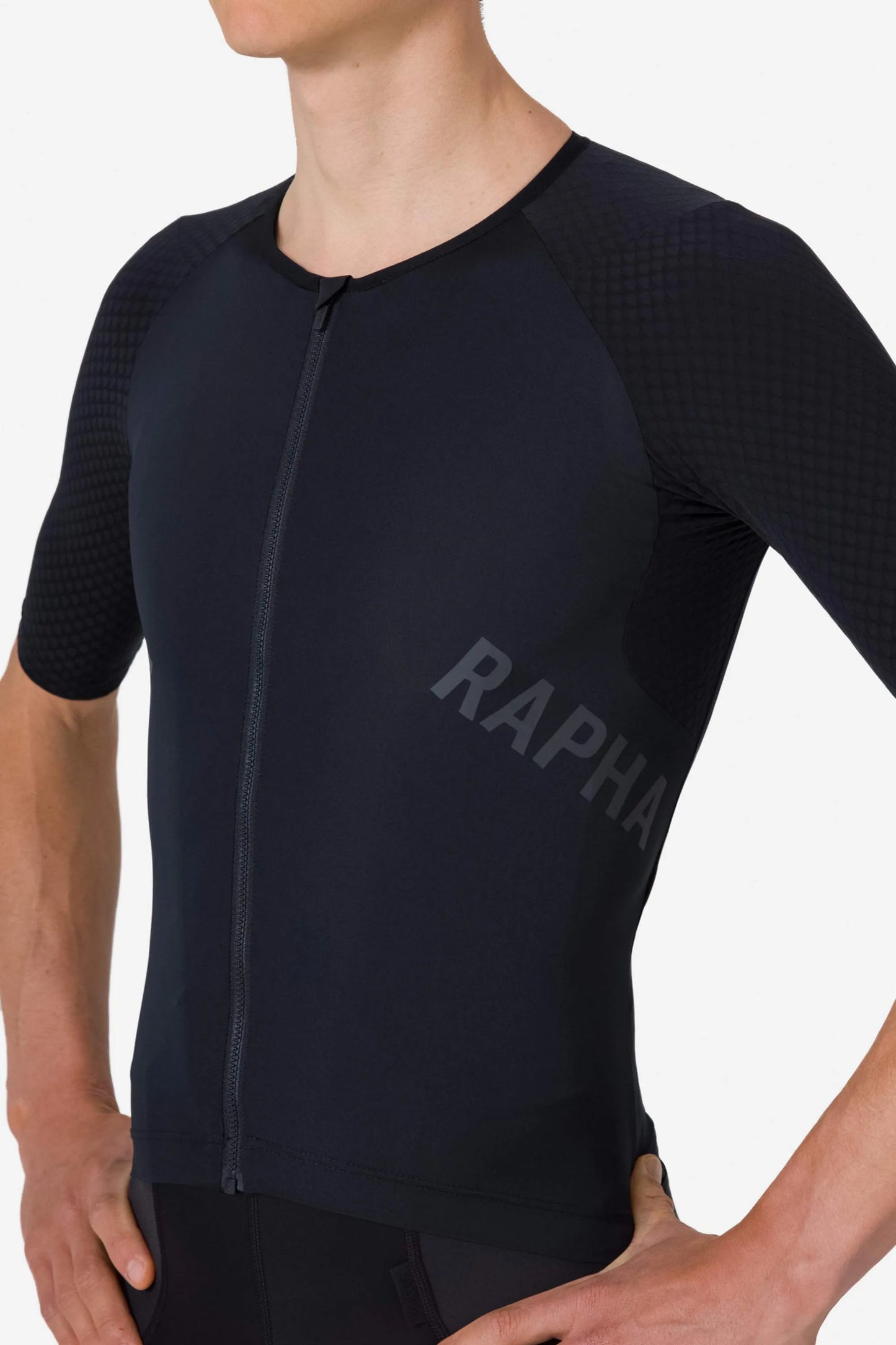 RAPHA Pro Team Aero Jersey - AGR Black/Grey