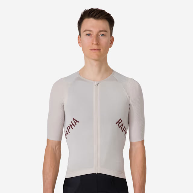 RAPHA Pro Team Aero Jersey - SWT Silver/Rum Raisin