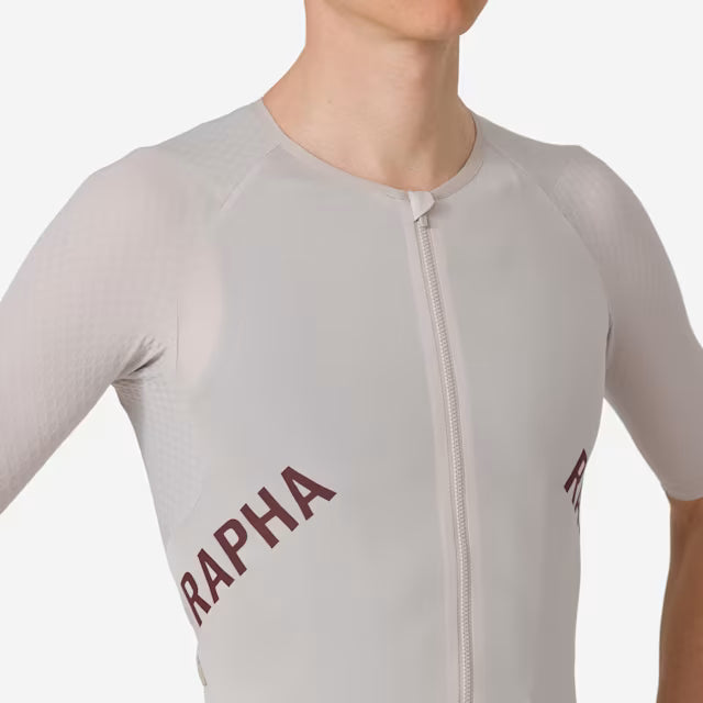 RAPHA Pro Team Aero Jersey - SWT Silver/Rum Raisin