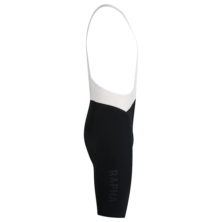 RAPHA Pro Team Bib Shorts III Long - BLW Black/White