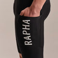 RAPHA Pro Team Cargo Bib Shorts Regular - BLW Black/White