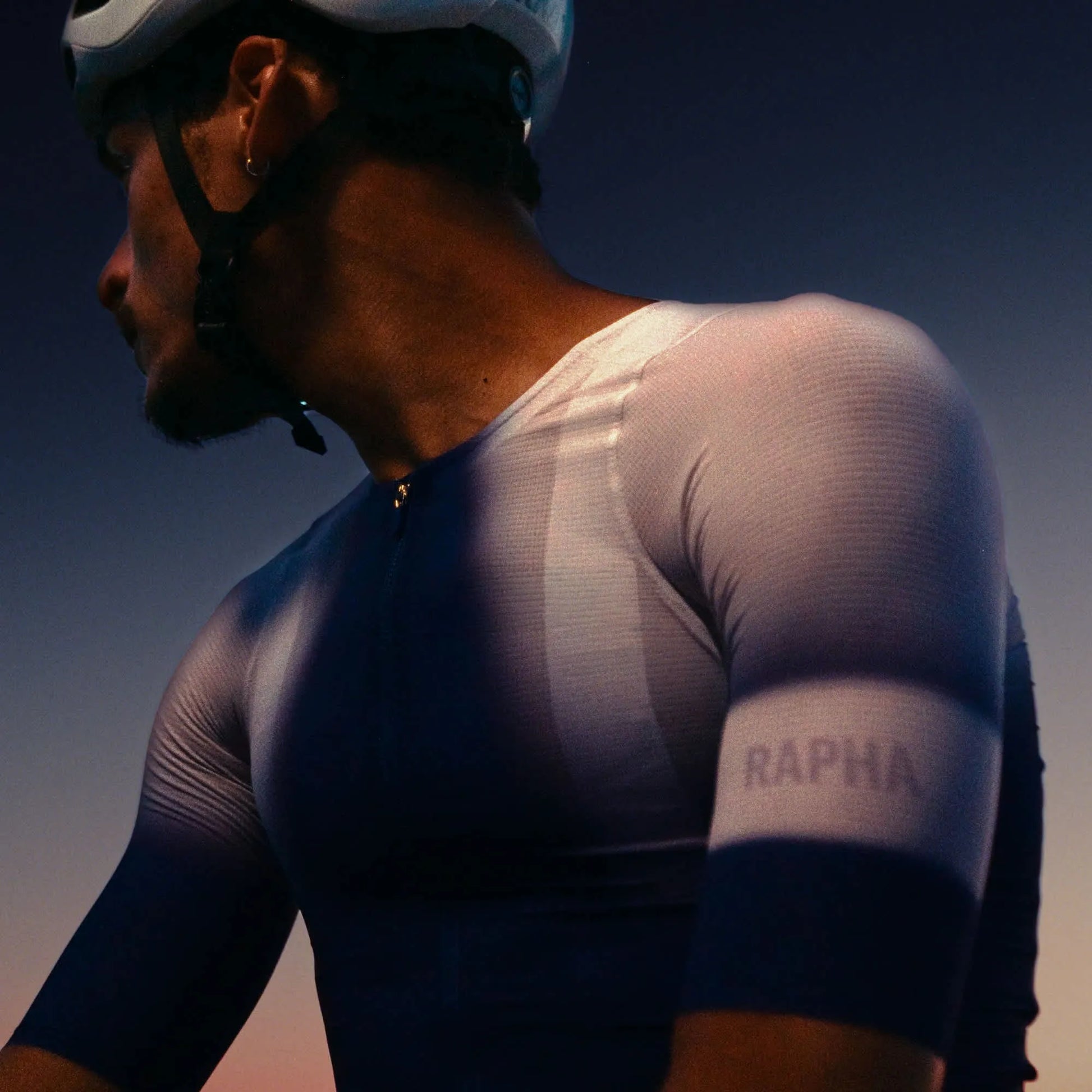 RAPHA Pro Team Ghost Jersey - SFP Blue / Lilac / Light Blue Gray