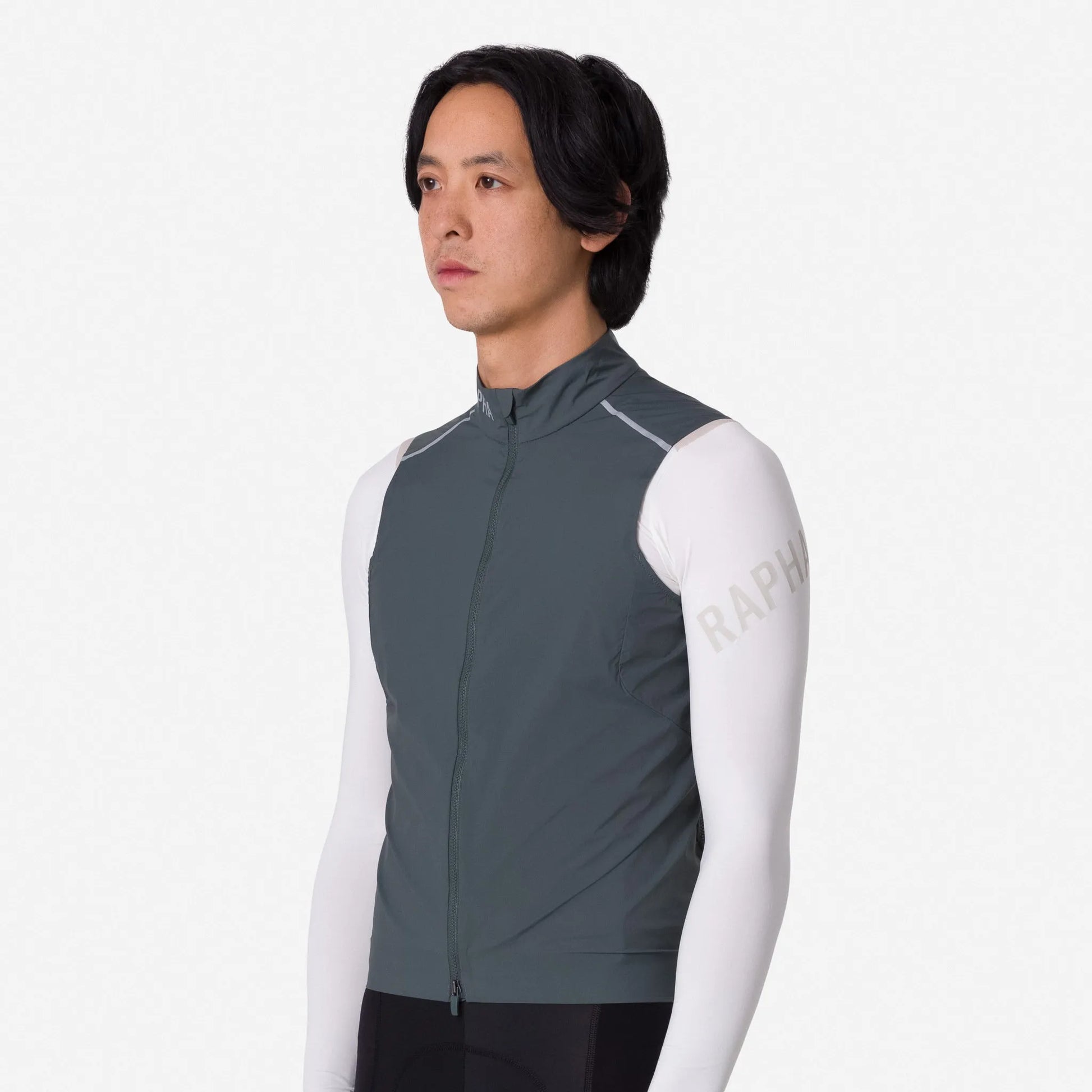 RAPHA Pro Team Gilet II - USW Onyx/Silver Reflective