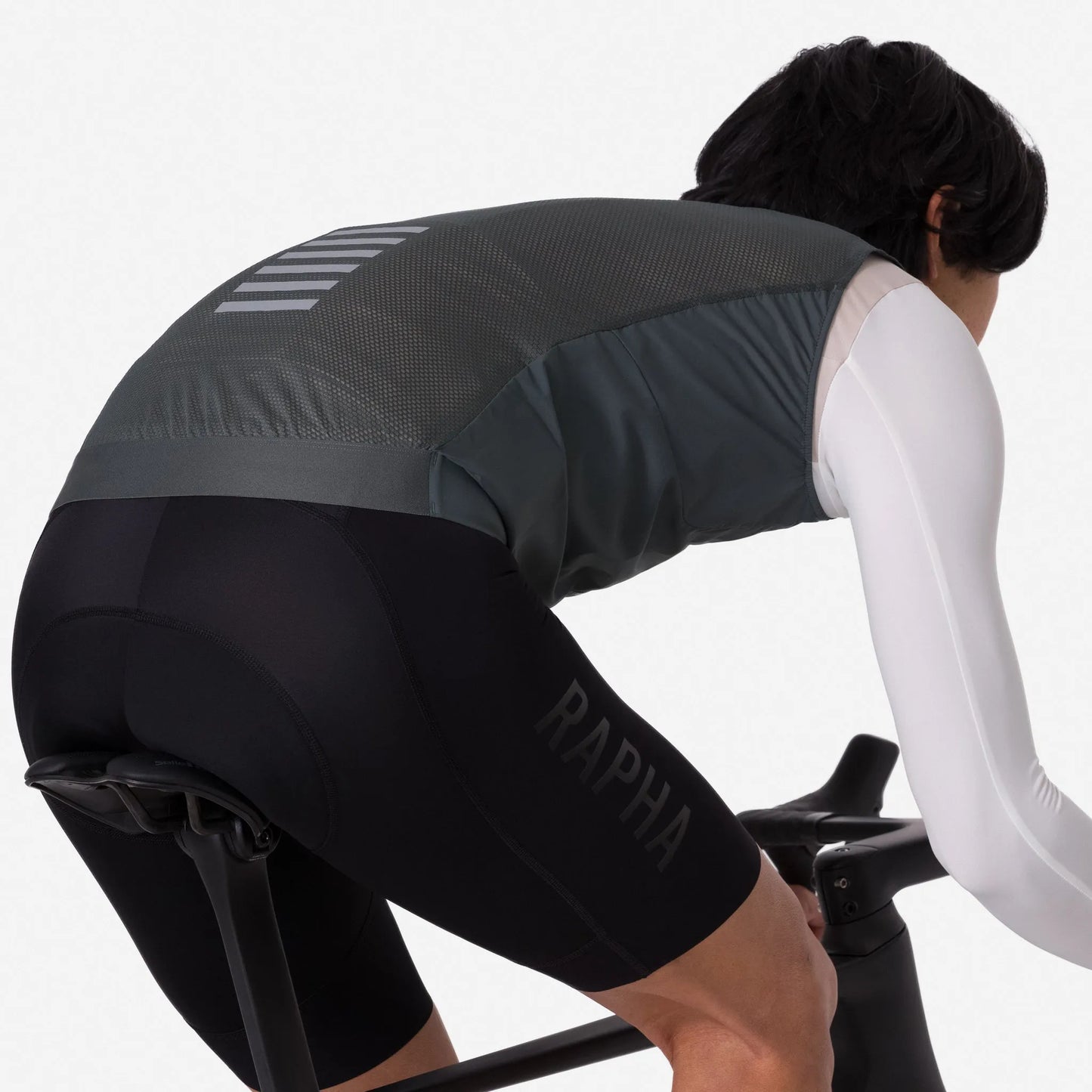 RAPHA Pro Team Gilet II - USW Onyx/Silver Reflective