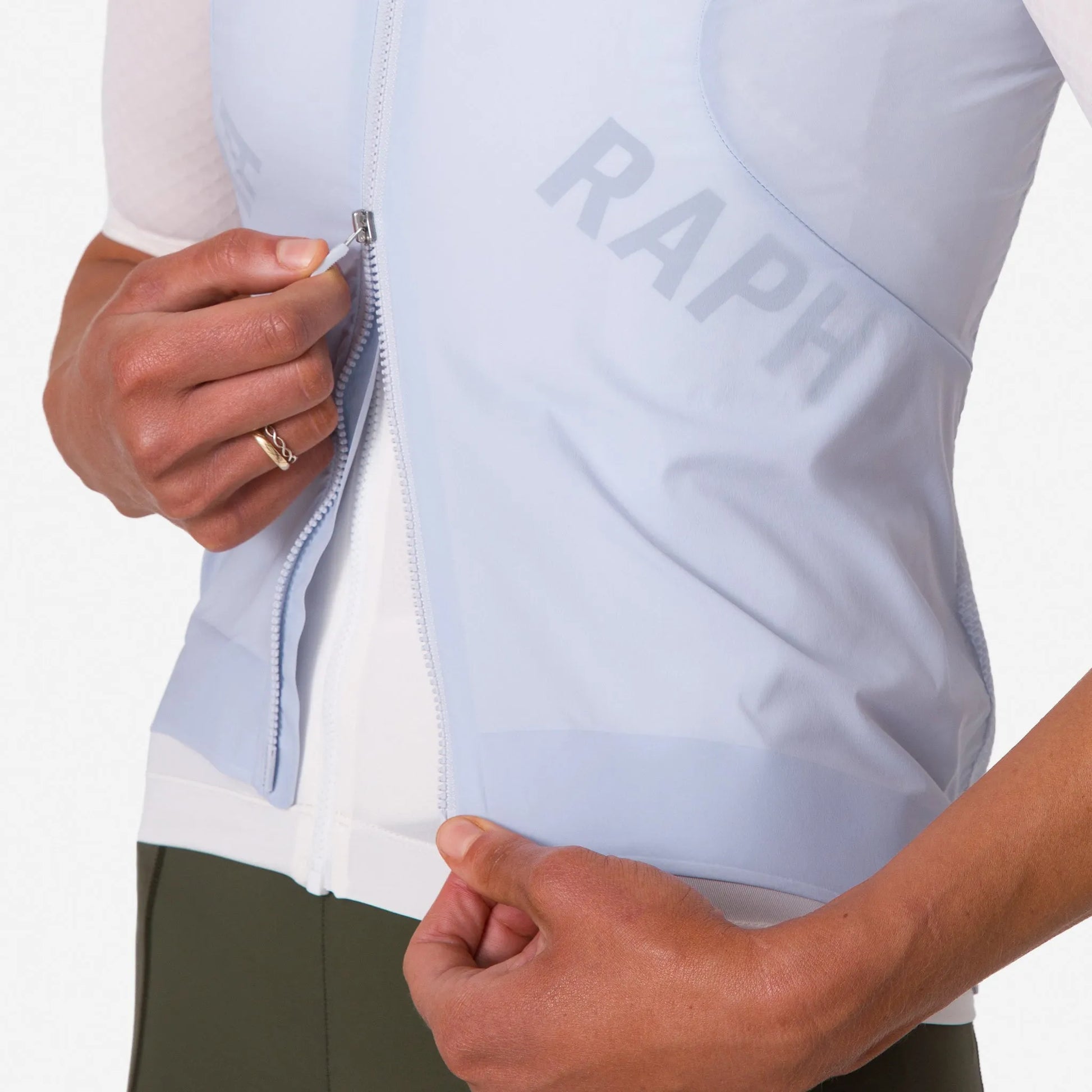 RAPHA Pro Team Gilet Women - Ice/Silver