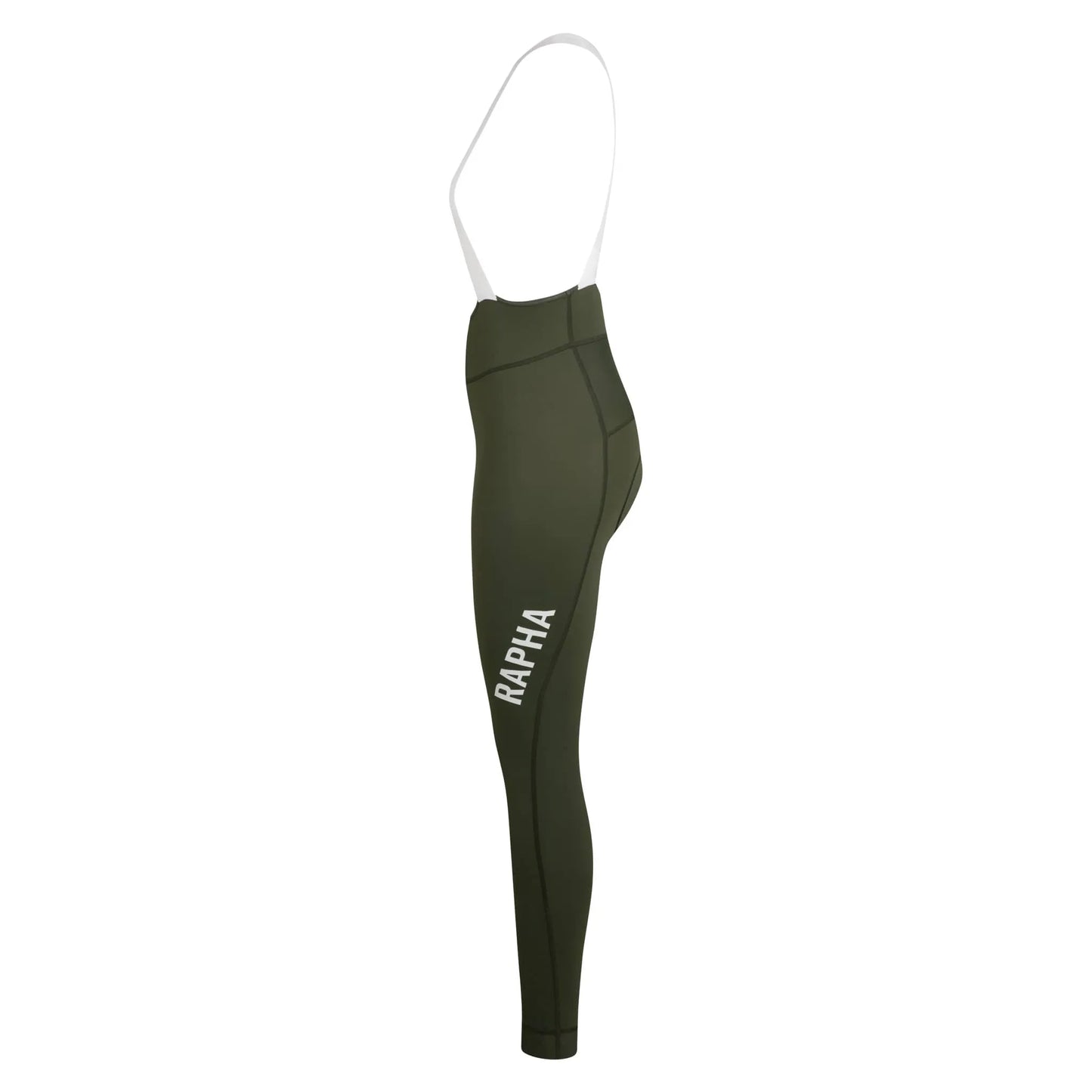 RAPHA Pro Team Lightweight Women Tights - DDW Dark Green/White