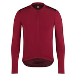 RAPHA Pro Team Lange mouwen Lightweight Fietsshirt - COP Burgundy/Port
