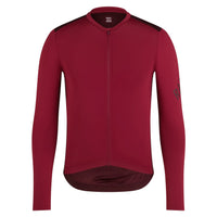 RAPHA Pro Team Màniga llarga Lightweight Maillot - COP Burgundy/Port