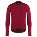 RAPHA Pro Team Long Sleeve Lightweight Jersey - COP Burgundy/Port