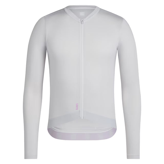 RAPHA Pro Team Long Sleeve Lightweight Jersey III - SQU Silver/Quartz
