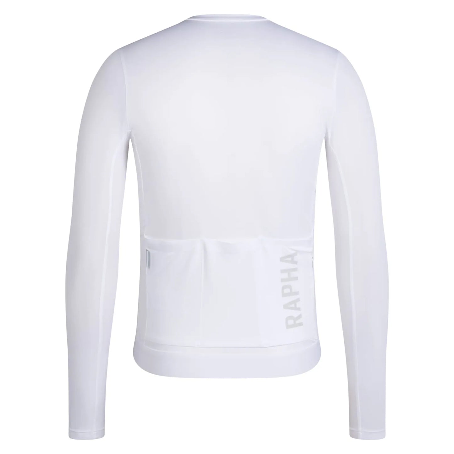 RAPHA Pro Team Long Sleeve Lightweight Jersey III - WGG White/Silver