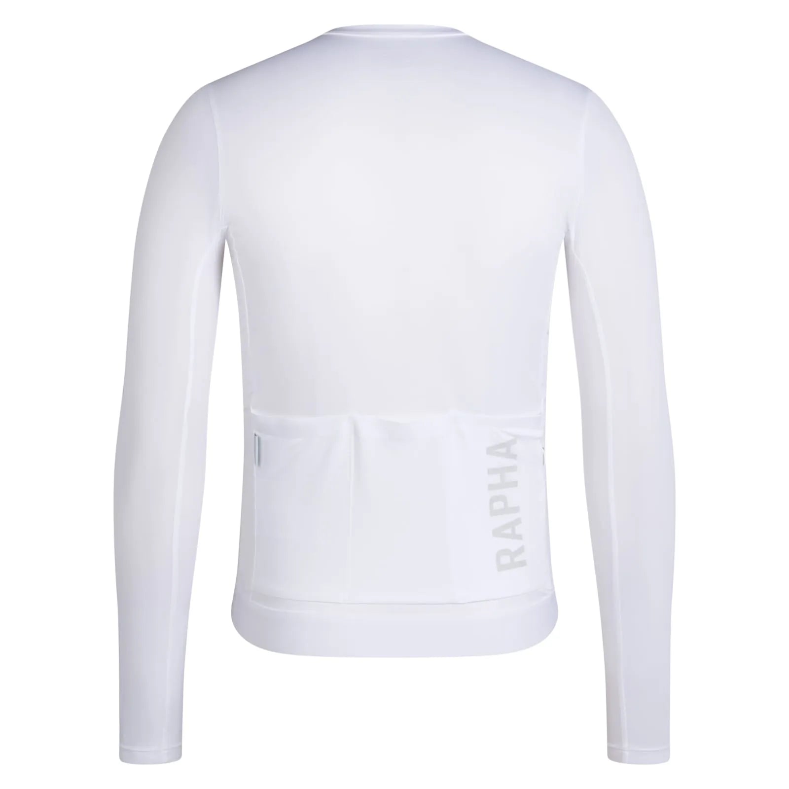 RAPHA Pro Team Long Sleeve Lightweight Jersey III - WGG White/Silver