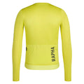 RAPHA Pro Team Long Sleeve Lightweight Jersey III - CIT Chartreuse/Black