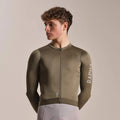 RAPHA Pro Team Long Sleeve Lightweight Jersey III - GSS Moss Green/Smoky Silver