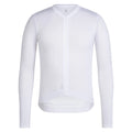 RAPHA Pro Team Long Sleeve Lightweight Jersey III - WGG White/Silver