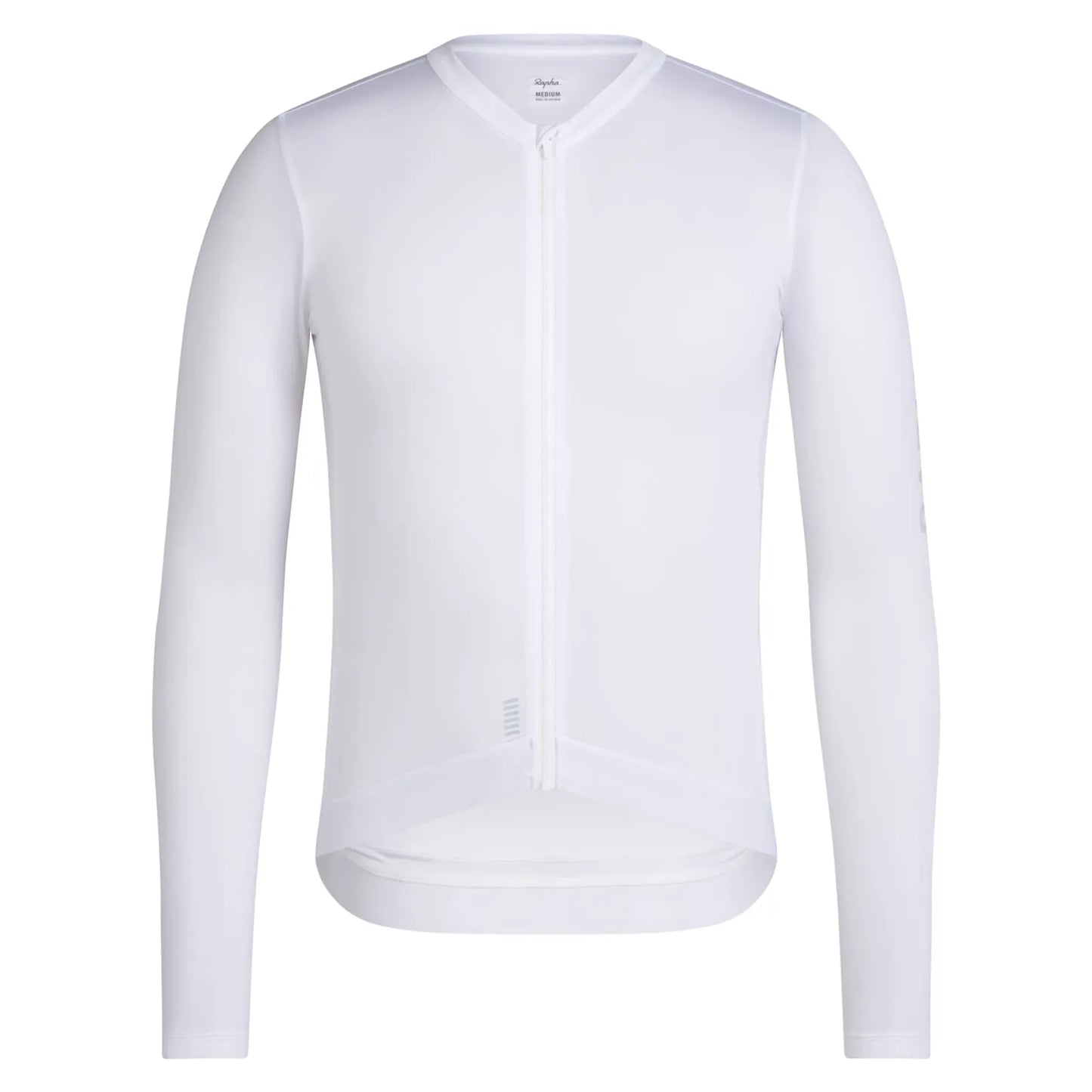 RAPHA Pro Team Long Sleeve Lightweight Jersey III - WGG White/Silver