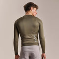 RAPHA Pro Team Long Sleeve Lightweight Jersey III - GSS Moss Green/Smoky Silver
