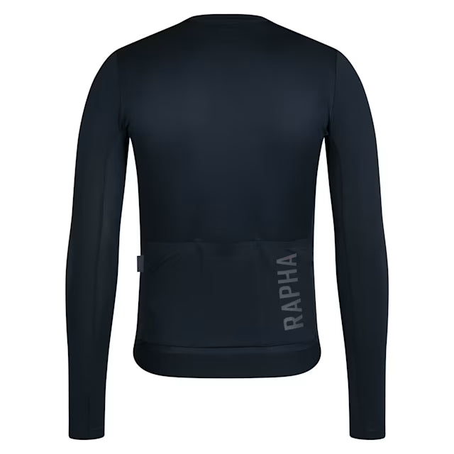 RAPHA Pro Team Long Sleeve Lightweight Jersey III - CAI Carbon/Dark Grey