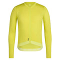 RAPHA Pro Team Long Sleeve Lightweight Jersey III - CIT Chartreuse/Black