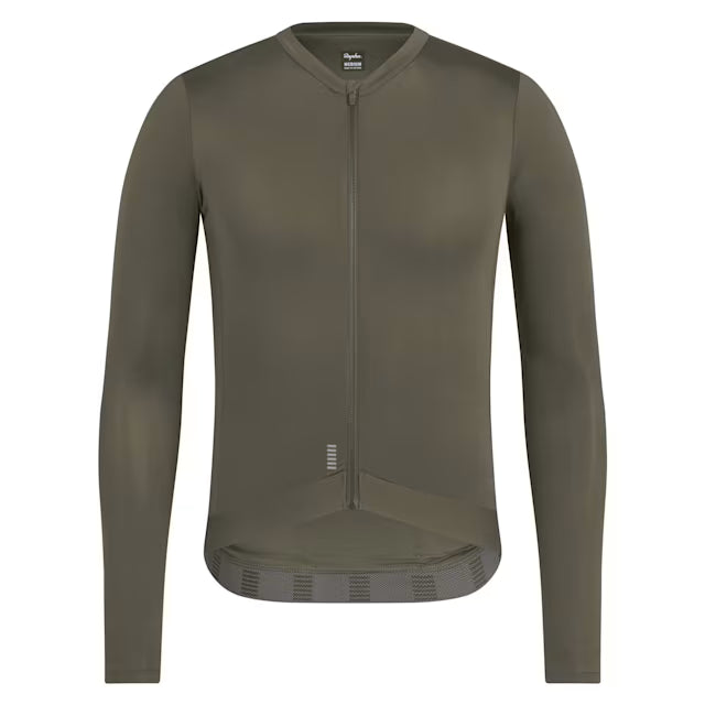 RAPHA Pro Team Long Sleeve Lightweight Jersey III - GSS Moss Green/Smoky Silver