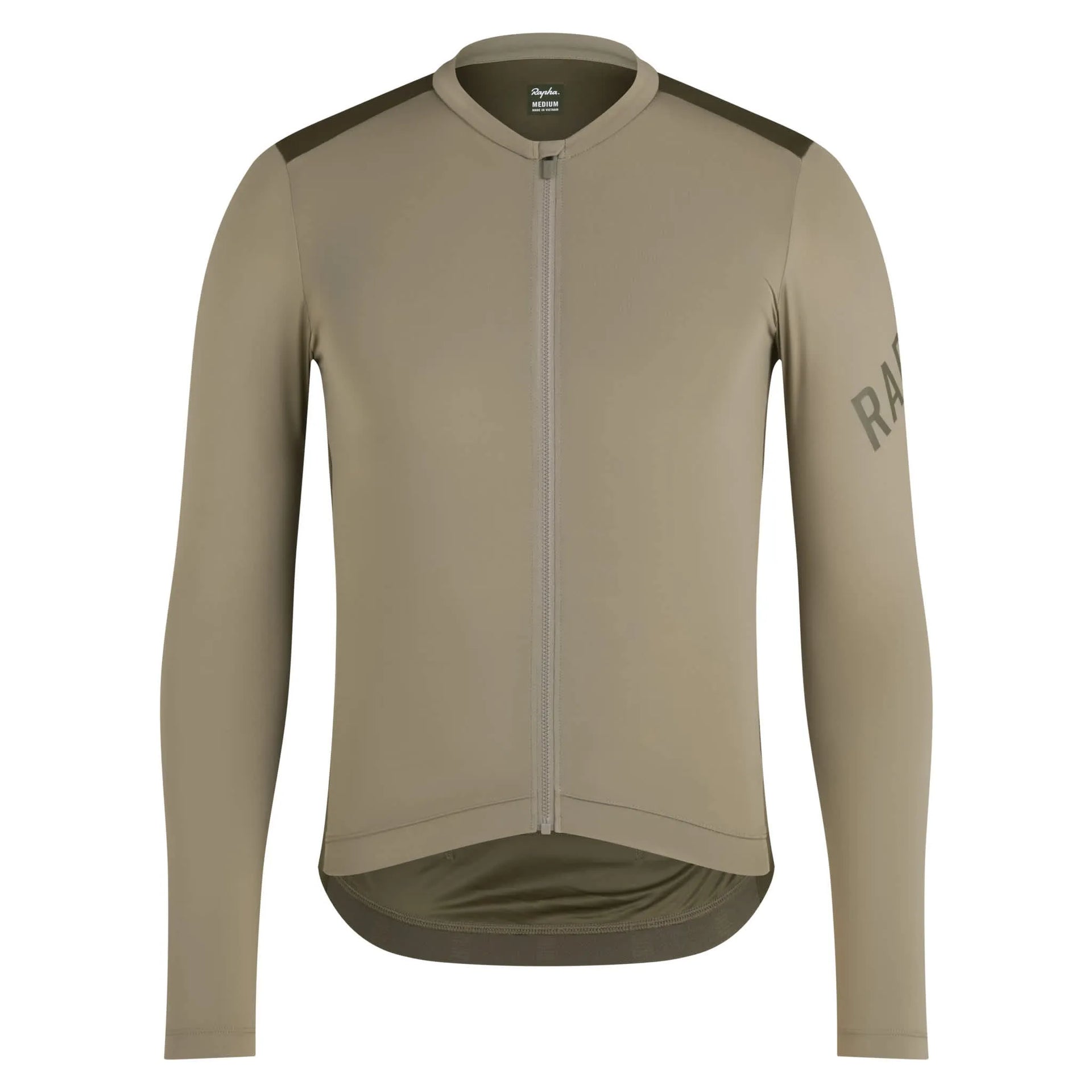 RAPHA Pro Team Long Sleeve Lightweight Jersey - VKL Khaki/Moss