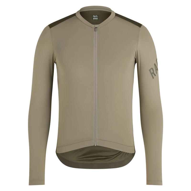 RAPHA Pro Team Long Sleeve Lightweight Jersey - VKL Khaki/Moss