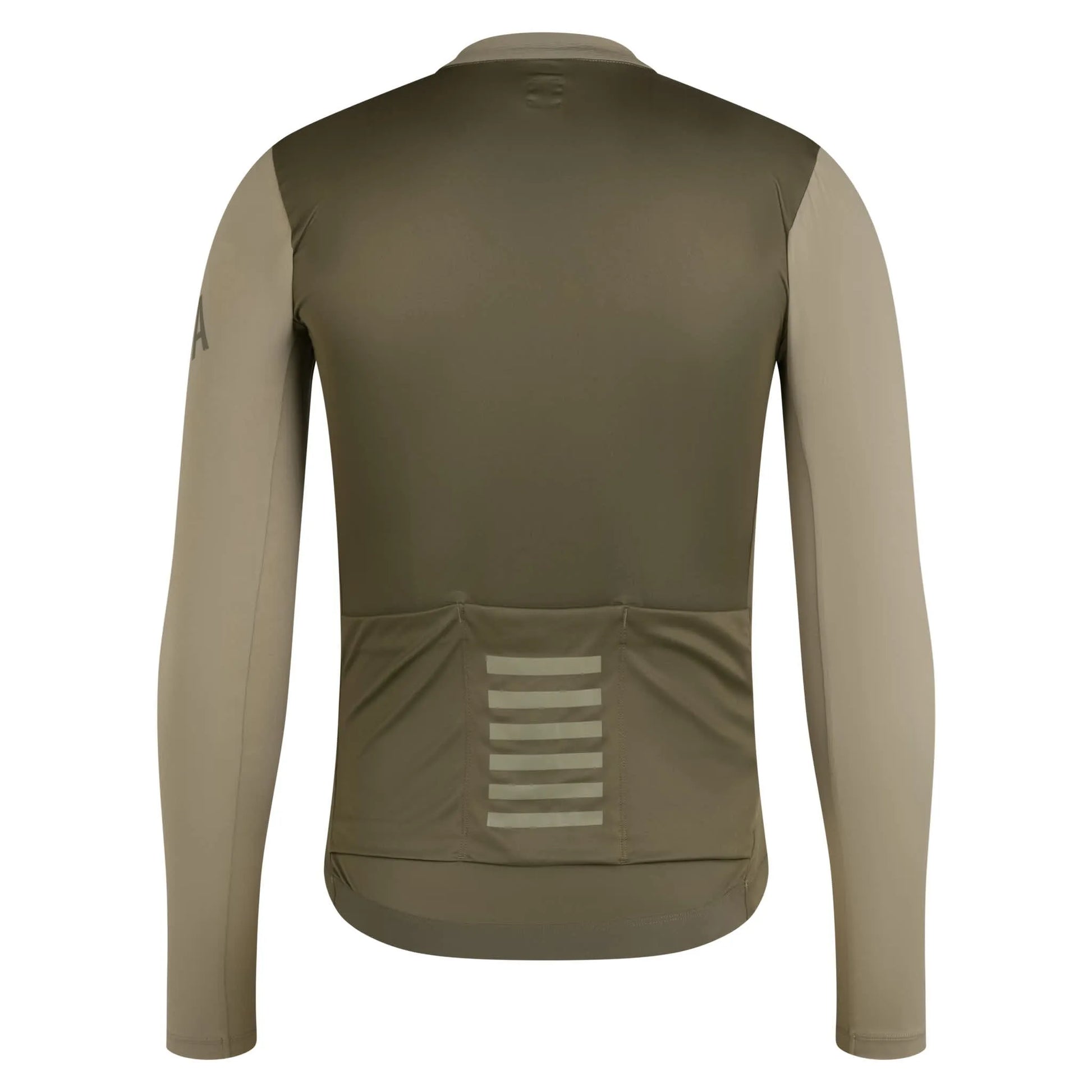 RAPHA Pro Team Long Sleeve Lightweight Jersey - VKL Khaki/Moss Green