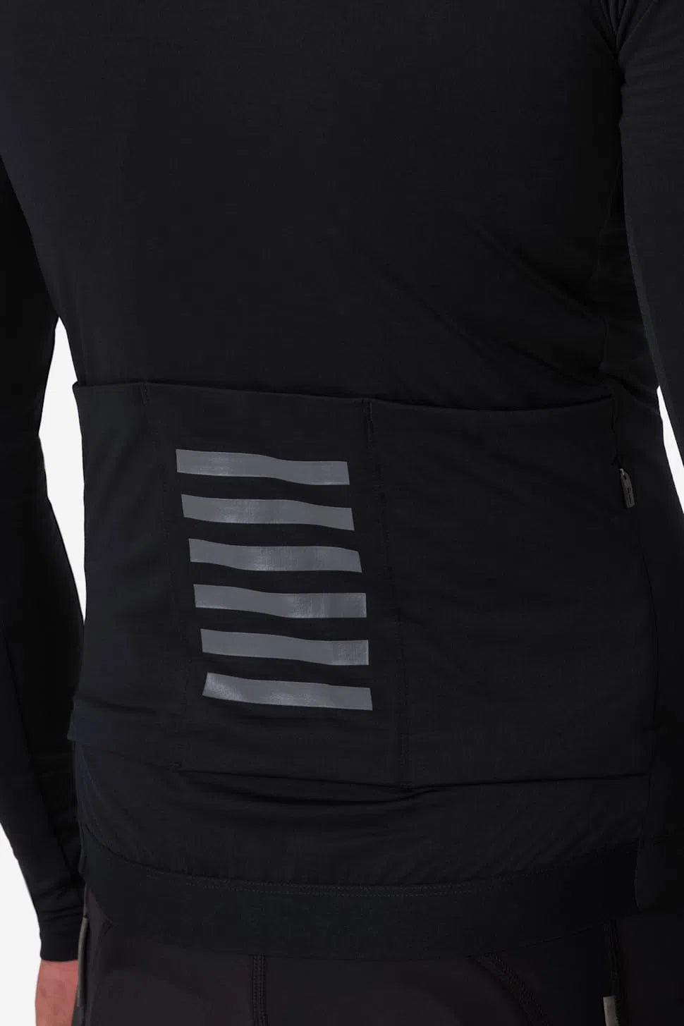 RAPHA Pro Team Long Sleeve Midweight Jersey - BLW Black/White